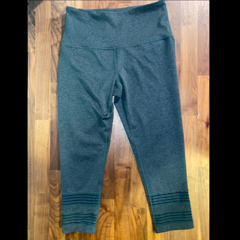 Zella Capri Mesh Leggings M
